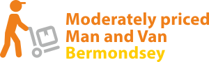 Logo of Moderately Priced Man and Van Bermondsey 