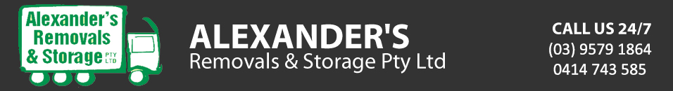 Logo of Alexander's Removals & Storage Pty Ltd