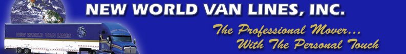 Logo of New World Van Lines   
