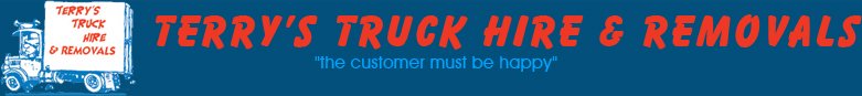 Logo of  Terry's Truck Hire and Removals