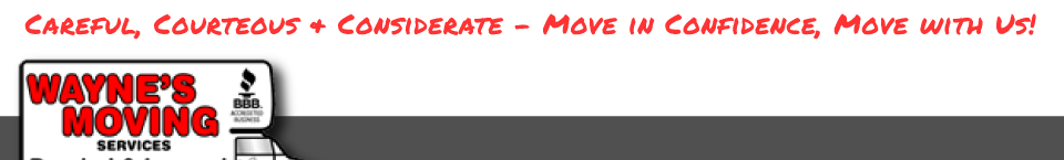 Logo of Wayne's Moving Services 