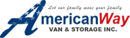 Logo of American Way Van & Storage